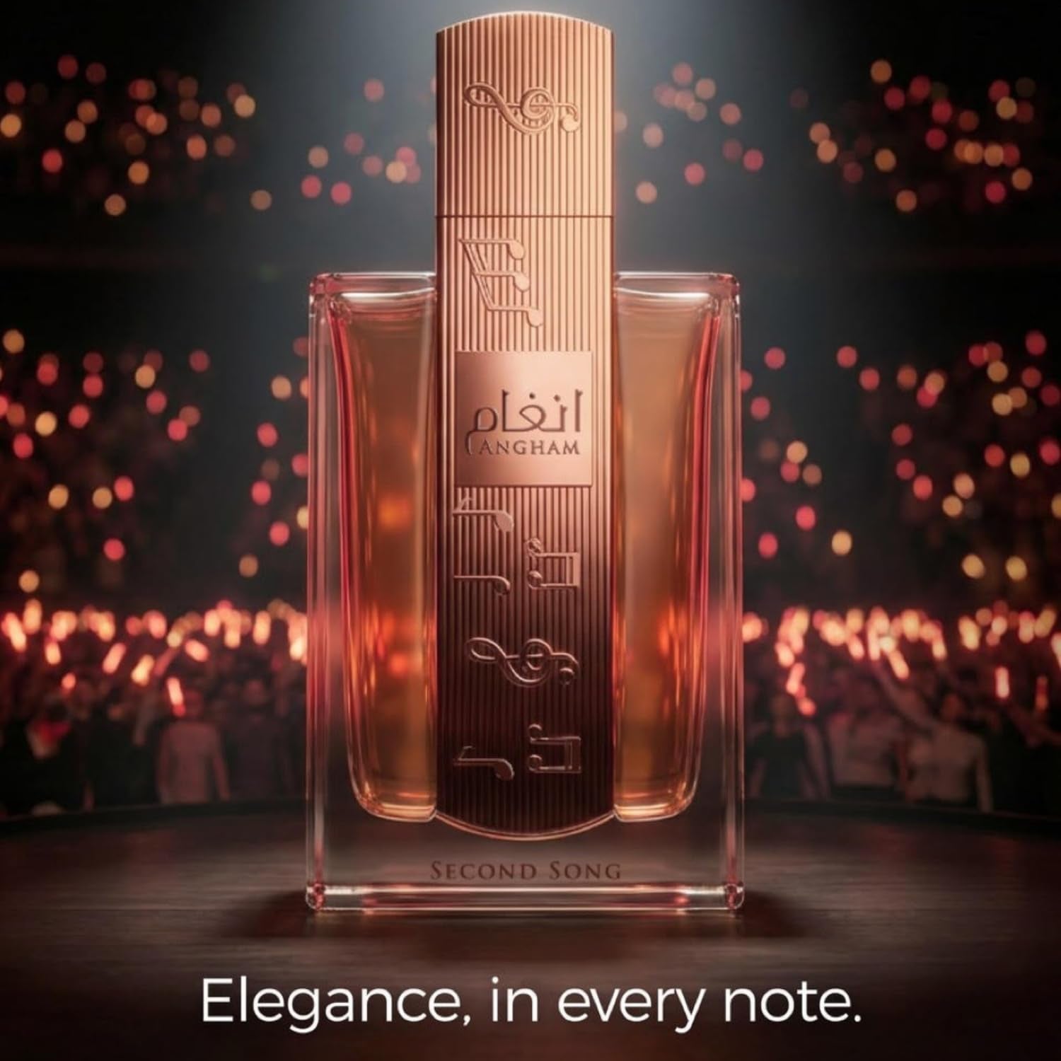 Angham Second Song Eau De Parfum 100Ml – Unisex Oriental Vanilla Fragrance, Long-Lasting Sweet & Creamy Scent