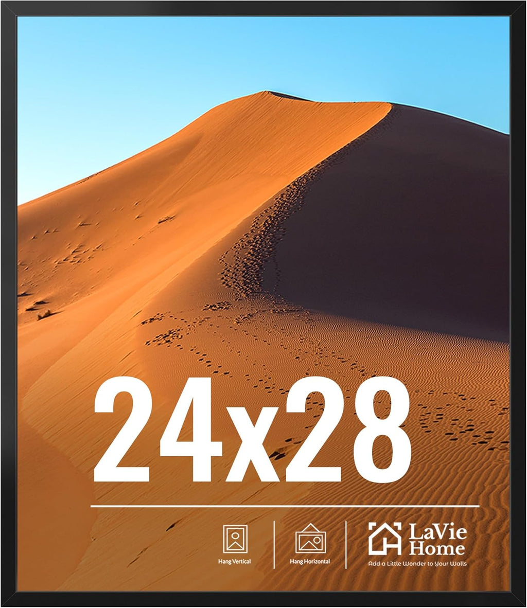 11x14 Black Picture Frame – Wall Display Classic Collection