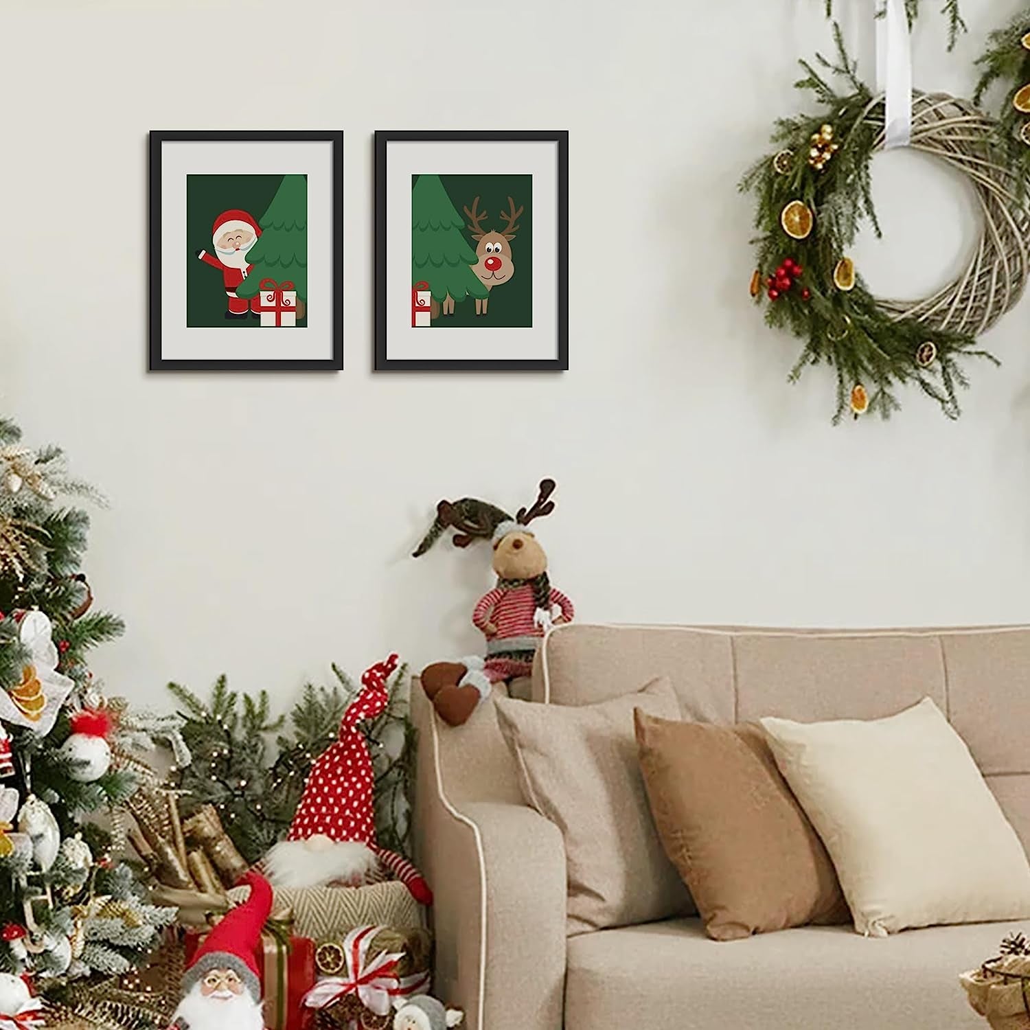 11x14 Black Picture Frame – Wall Hanging with Mat Option