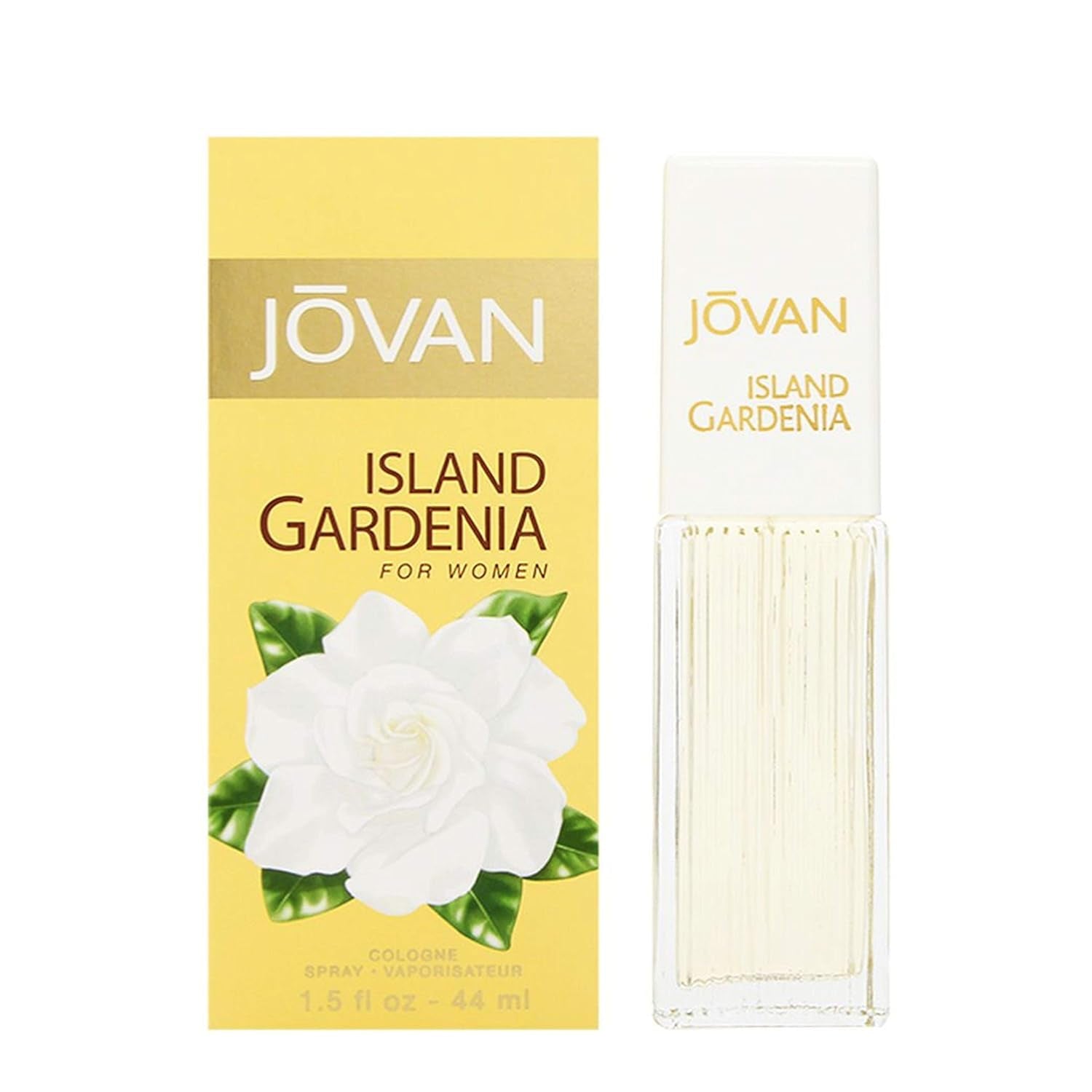 Island Gardenia Eau De Cologne Spray 1.5 Fl Oz (Pack of 1), Notes of Neroli, Gardenia, and Sandalwood, Women'S Fragrance, Long Lasting, Everyday Fragrance, Travel Size