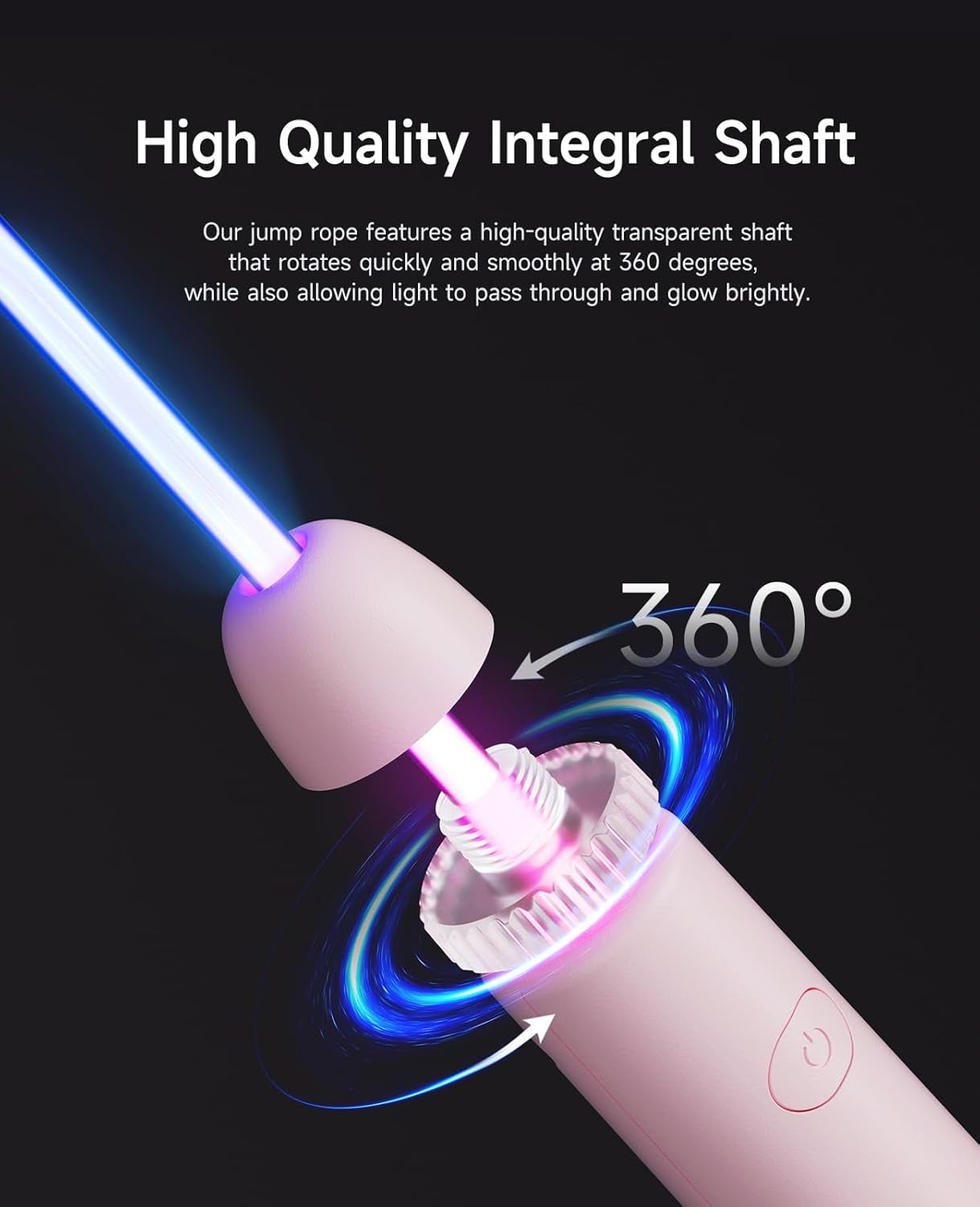 LED Light up Jump Rope for Kids and Adult, Adjustable Glowing Skipping Rope for Boys and Girls, Colorful Luminous Jumping Rope for Fitness and Workout