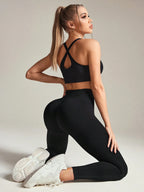 Yoga Pants Sport Leggings Women Seamless High Waist Push up Woman Tights Fitness Workout Leggins Gym