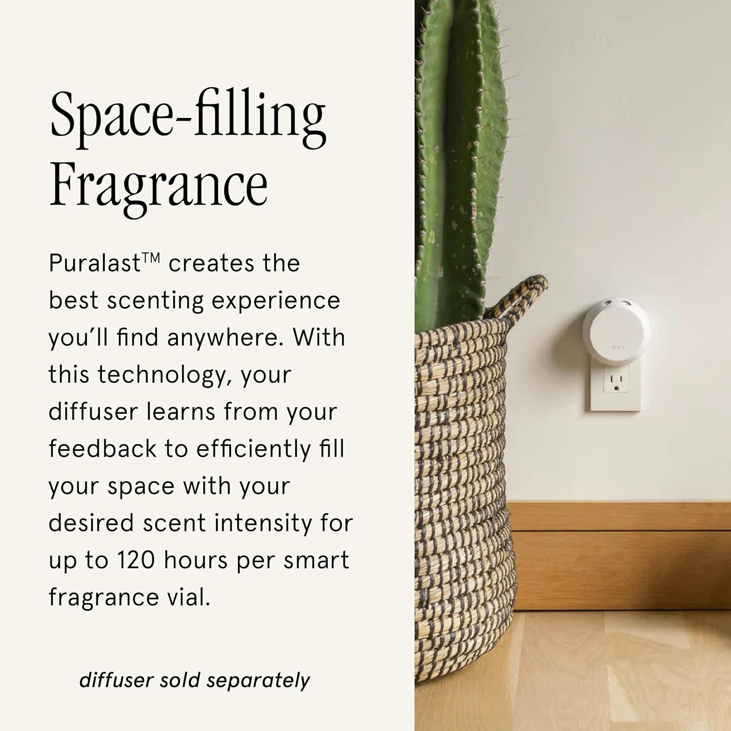 Smart Home Air Diffuser - Smart Air Diffuser - up to 120-Hours of Luxury Fragrance per Refill - Spring & Summer Fragrance - 2 Pack, Linens & Surf