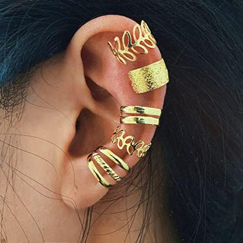 60 PCS Gold Jewelry Set with Multi-Layered Bracelet Necklace, Dangle Earrings, Stackable Ring for Women Valentine Anniversary Jewelry Pack Gifts for Her