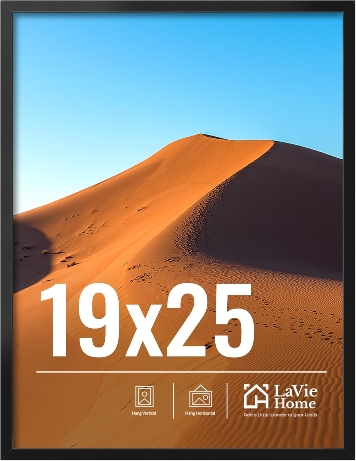 11x14 Black Picture Frame – Wall Display Classic Collection