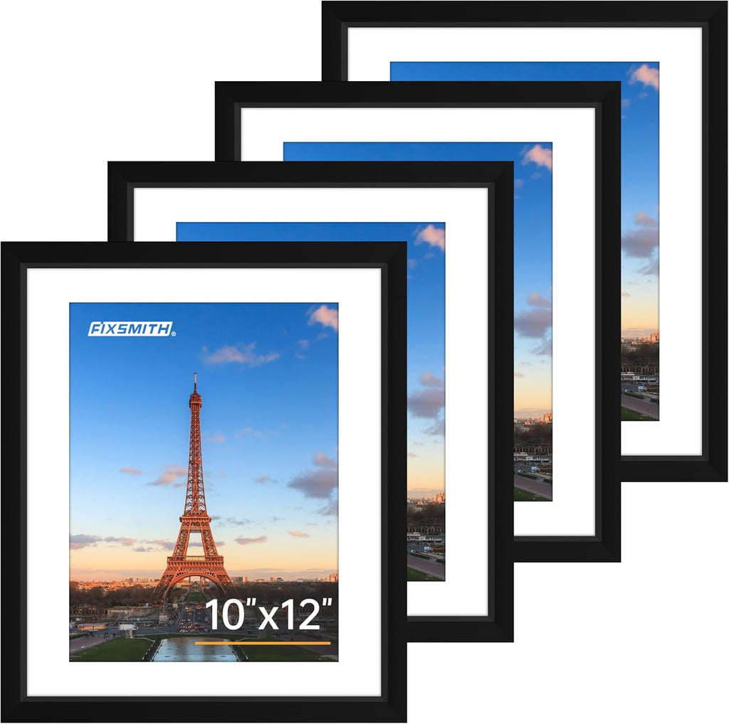 8x10 Picture Frames Set of 2 – Black Wall or Tabletop Display