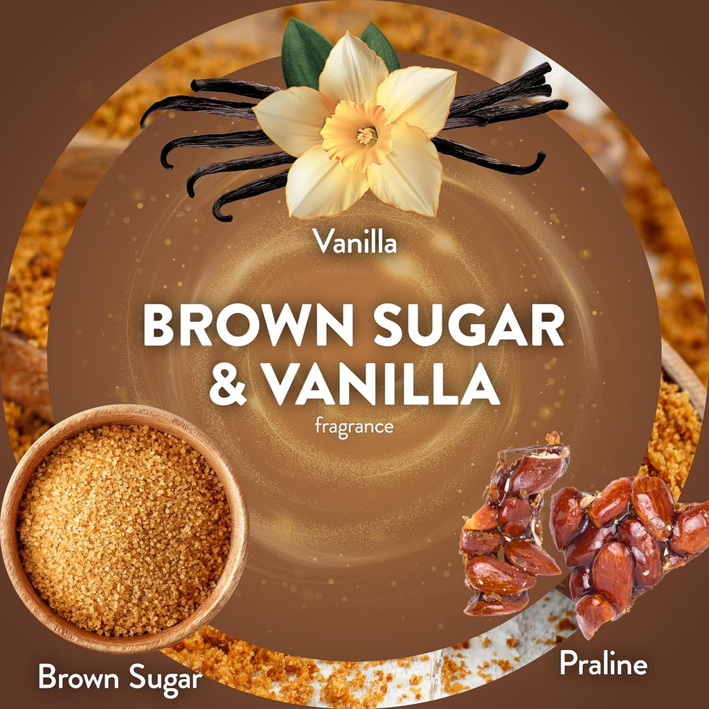 Plug in Scented Oil Refill, 5 Ct, Brown Sugar and Vanilla, Air Freshener, Essential Oils, Fall Scent, Fall Decor