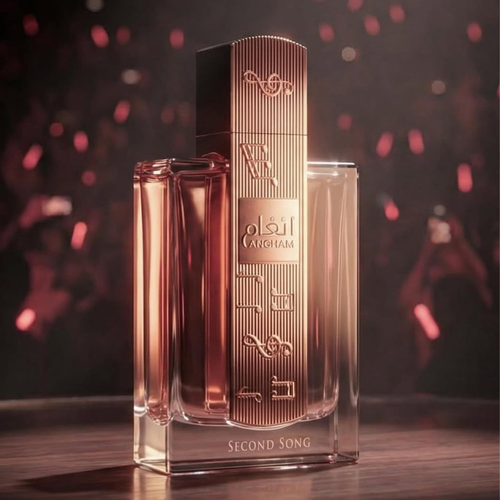 Angham Second Song Eau De Parfum 100Ml – Unisex Oriental Vanilla Fragrance, Long-Lasting Sweet & Creamy Scent