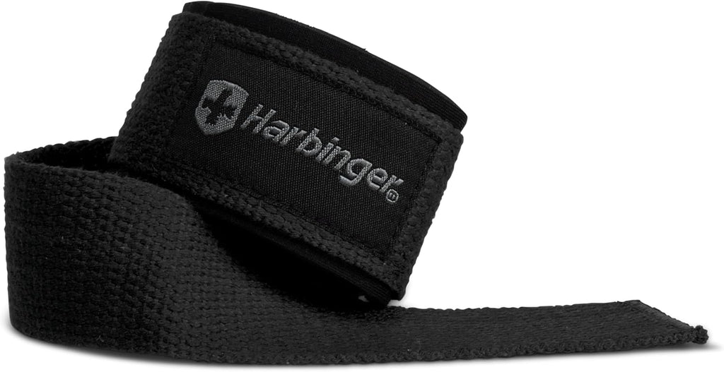 Padded Cotton Lifting Straps with Neotek Cushioned Wrist, 21.5 Inch Length, 1.5 Inch Width, Pair, Weightlifting Wrist Straps for Deadlifts and Strength Training