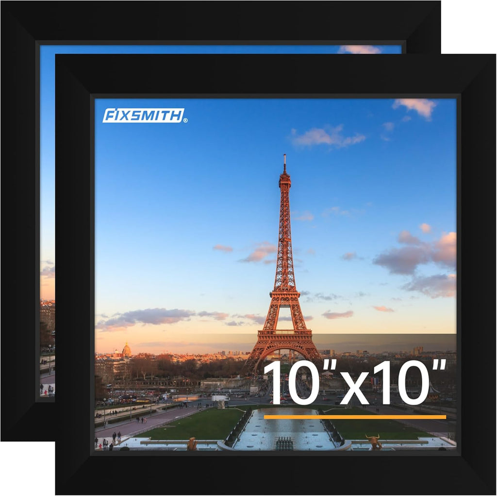 8x10 Picture Frames Set of 2 – Black Wall or Tabletop Display