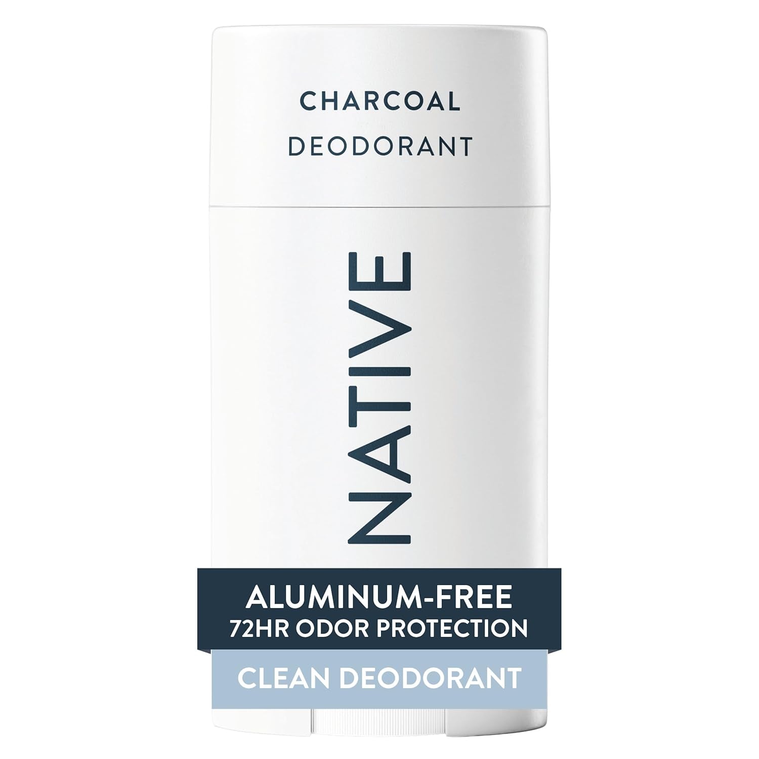 Deodorant Contains Naturally Derived Ingredients, 72 Hour Odor Control, Deodorant for Women and Men, Aluminum Free, Unscented 2.65Oz