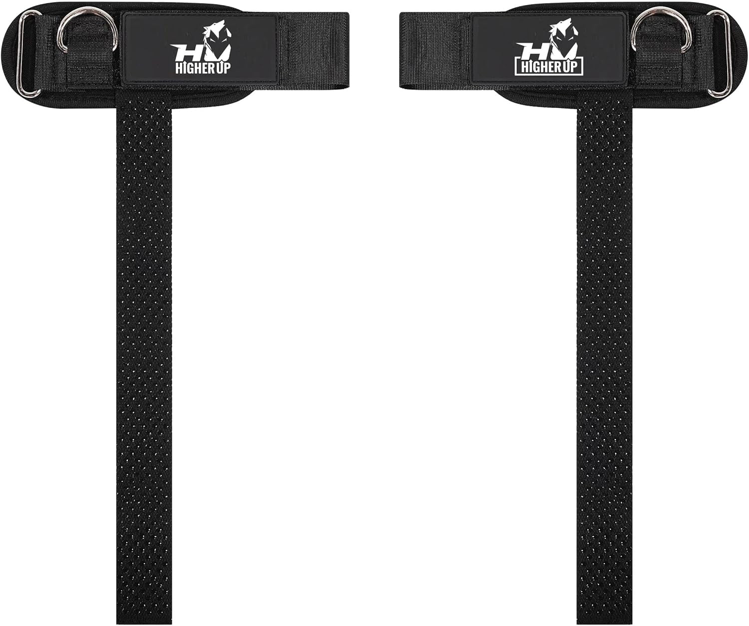 Weight Lifting Straps with Cuffed D Ring, Wrist Support for Men, Heavy Duty Thick Comfortable Lifting Straps, Secure Fit, Enhanced Grip, Straps for Weightlifting & Gym Training, Black