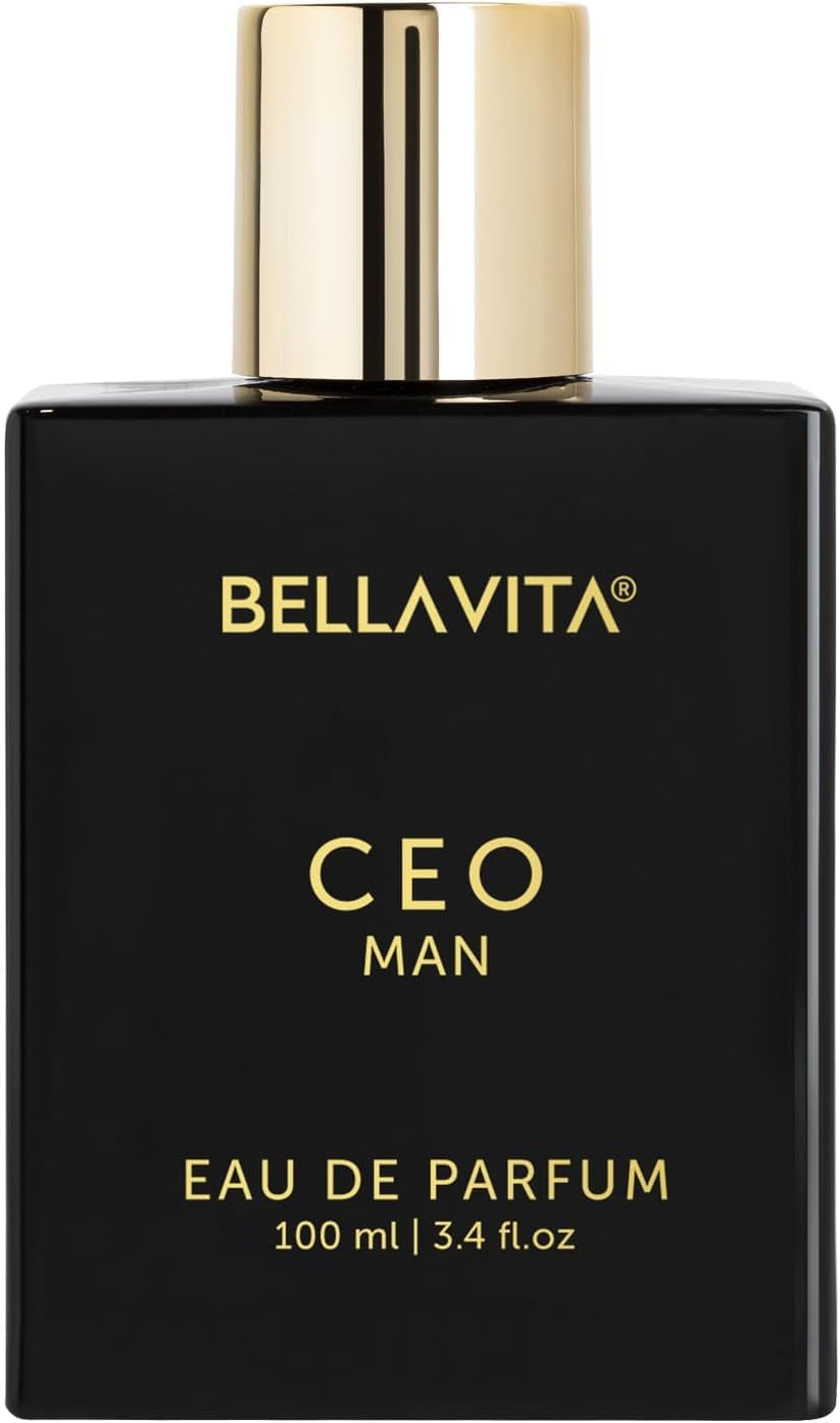 Bellavita Luxury G.O.A.T. Eau De Parfum | 100 Ml (3.4 Fl.Oz.) | Perfume for Men | Citrus, Bergamot, Patchouli, and Vetiver Notes | Long Lasting Men'S Fragrance