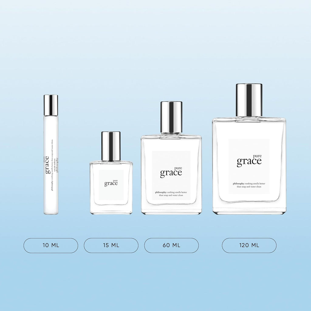 Philosophy Pure Grace - Crisp & Clean Women'S Perfume - with Notes of Water Lily, Leafy Greens & Musk - Long Lasting Fragrance
