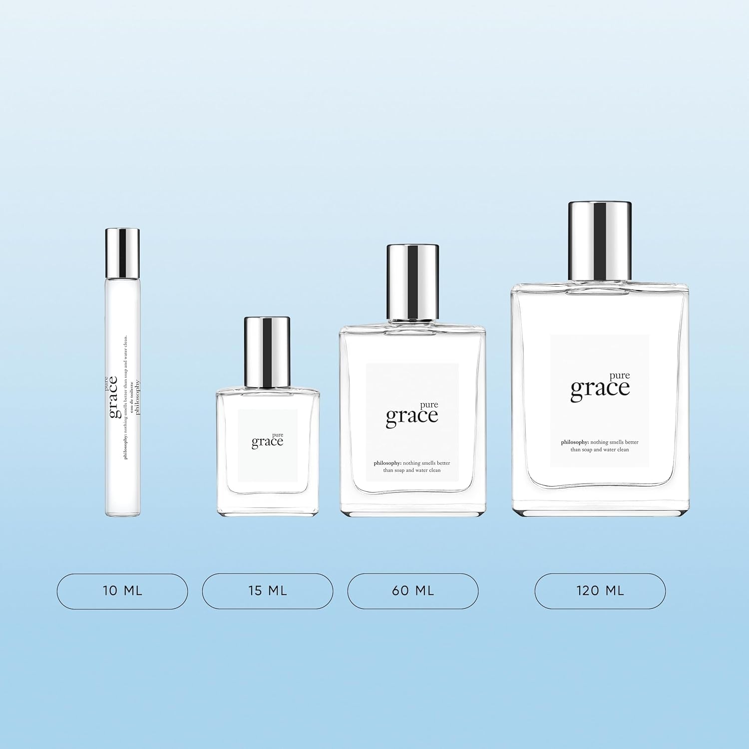 Philosophy Pure Grace - Crisp & Clean Women'S Perfume - with Notes of Water Lily, Leafy Greens & Musk - Long Lasting Fragrance