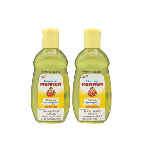 2 Mennen Cologne 6.76 Fl Oz (2 Colonias Mennen Para Bebe 200 Ml)
