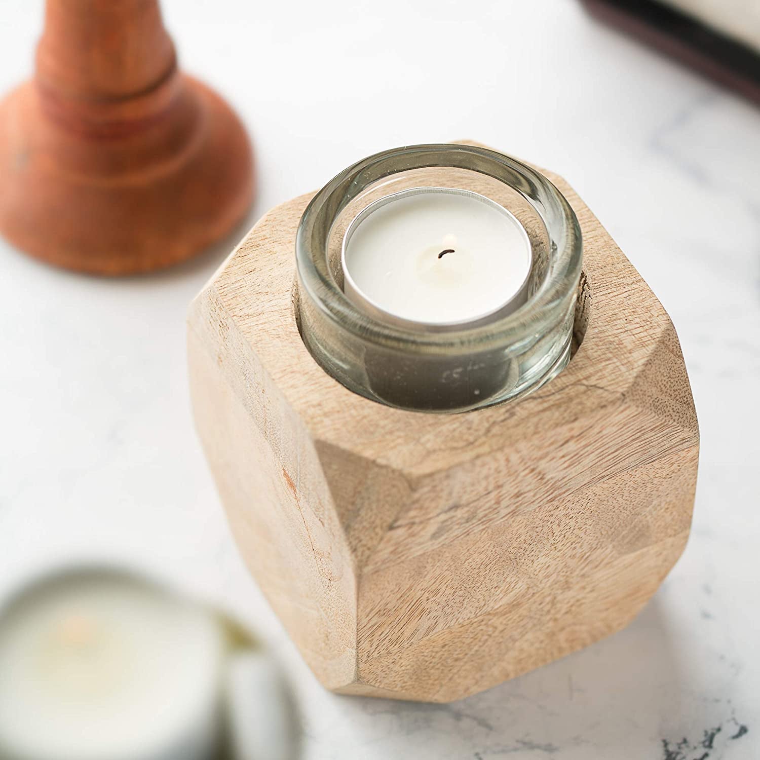 Homelights Unscented White Tealight Candles -100 Pack, 6 to 7 Hour Burn Time Smokeless, Mini Votive Paraffin Candles with Cotton Wicks for Shabbat, Weddings, Christmas, Home Decor