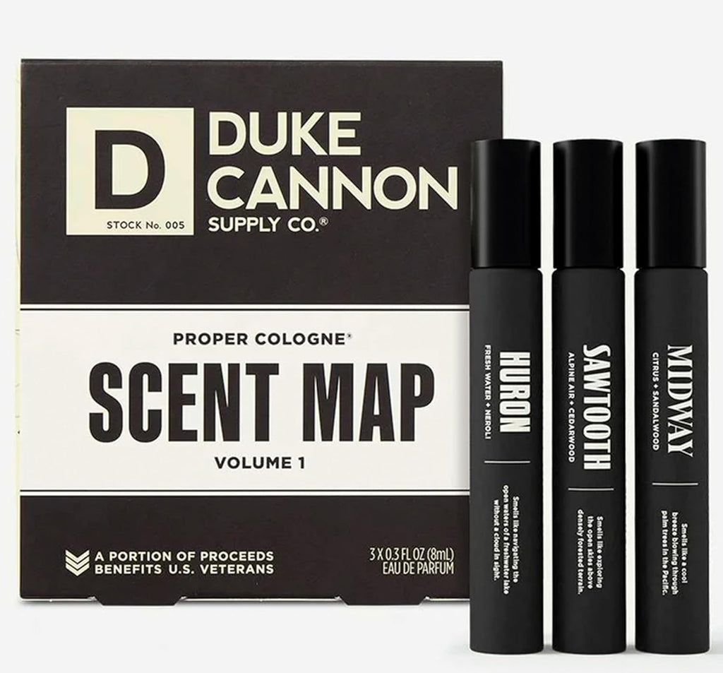 Duke Cannon Proper Cologne Seawolf | Men'S Eau De Parfum | Driftwood and Coastal Air | Subtle, Fresh Long-Lasting Scent | 1.7 Fl Oz