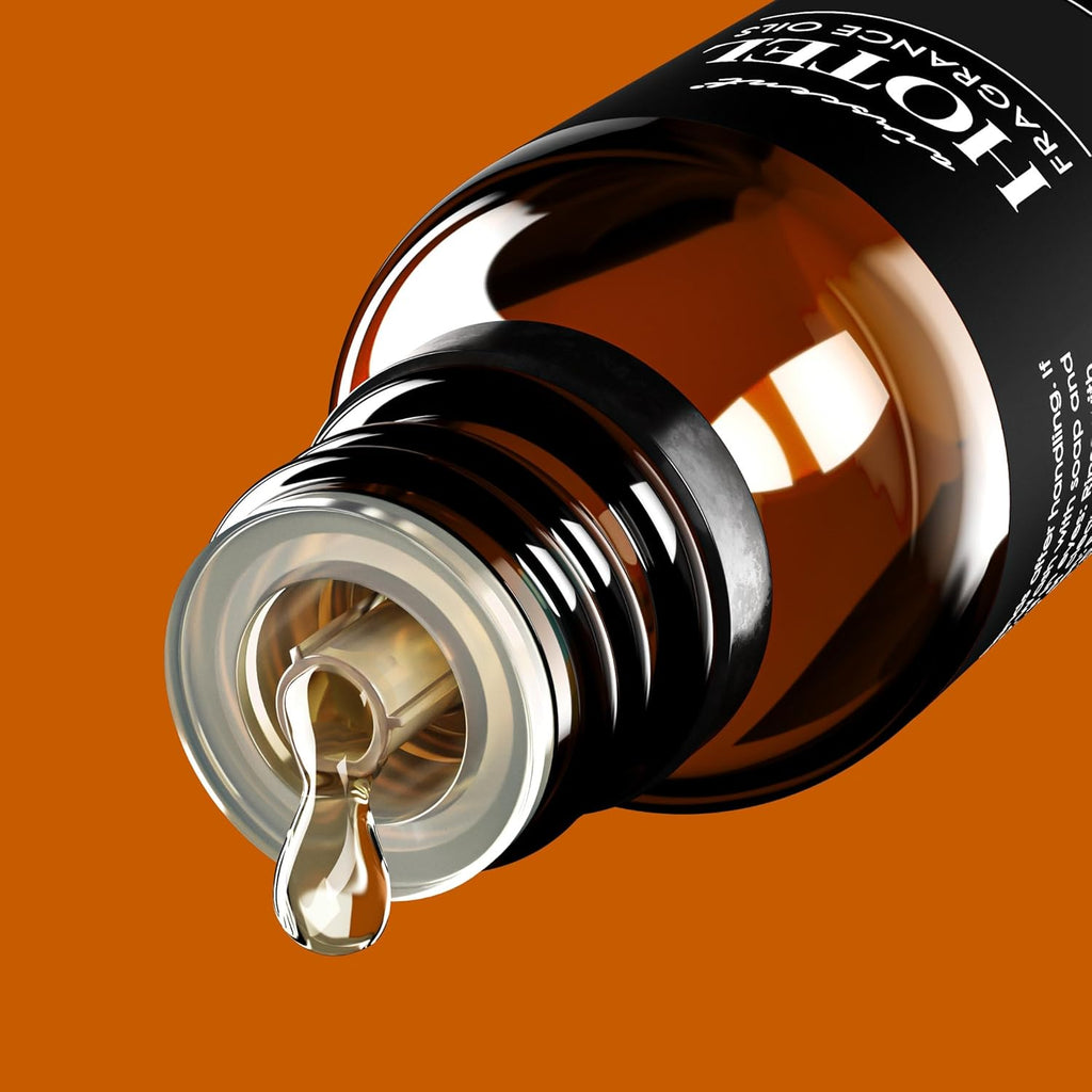 Airscent Hotel Diffuser Oil No. 1012 Inspired by the White Tea Hotel Scent - Premium Fragrance Oil for Ultrasonic and Waterless Diffusers and Crafting - 10 Ml, 0.34 Fl Oz Glass Dropper Bottle
