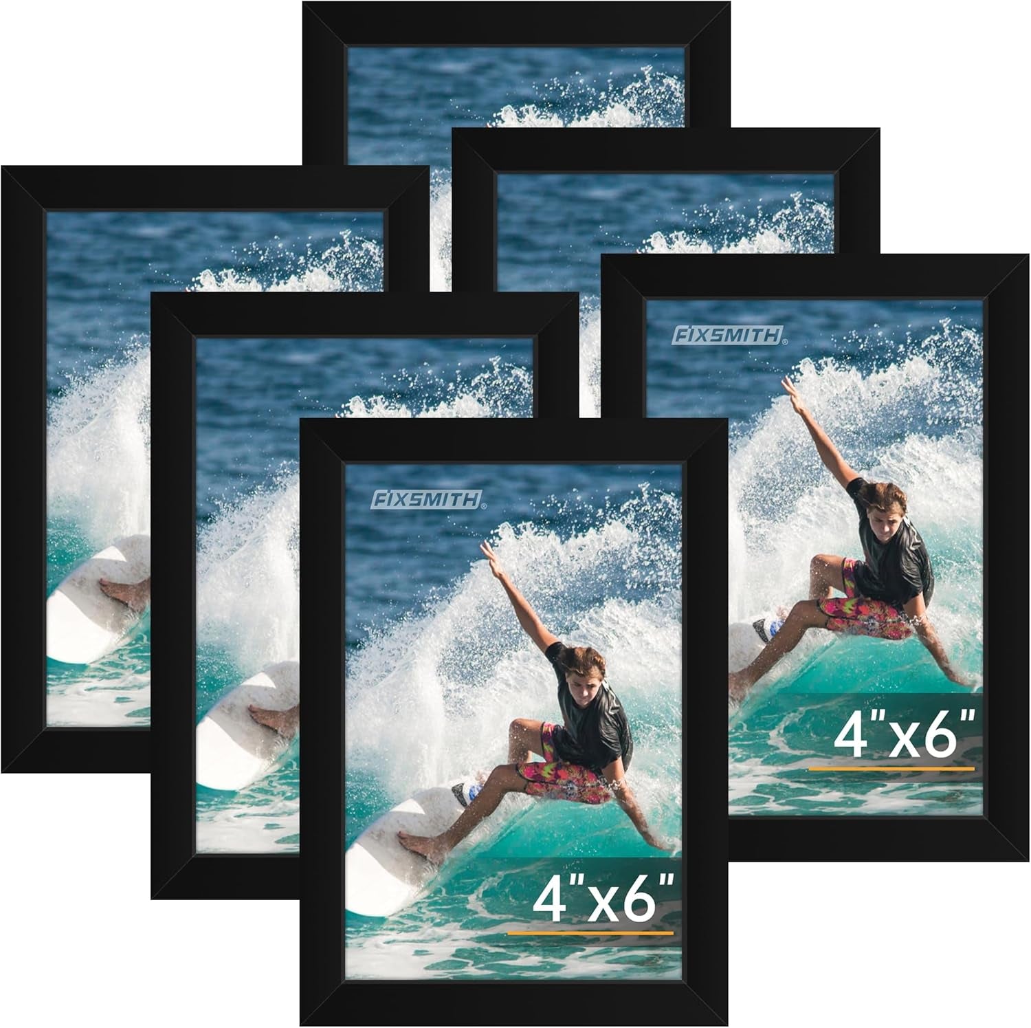 8x10 Picture Frames Set of 2 – Black Wall or Tabletop Display