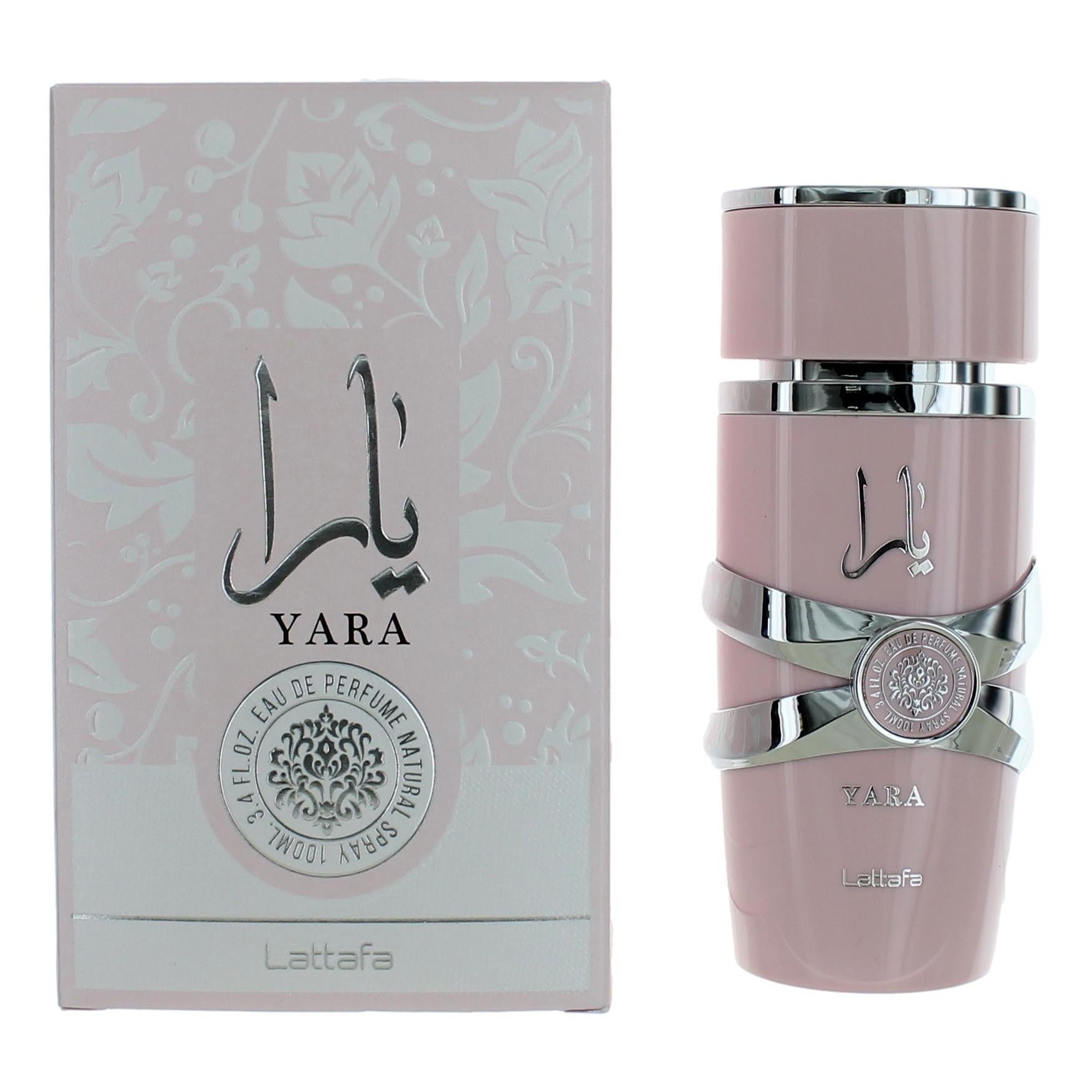 Yara de Lattafa, espray Eau De Parfum de 3.4 oz para mujer
