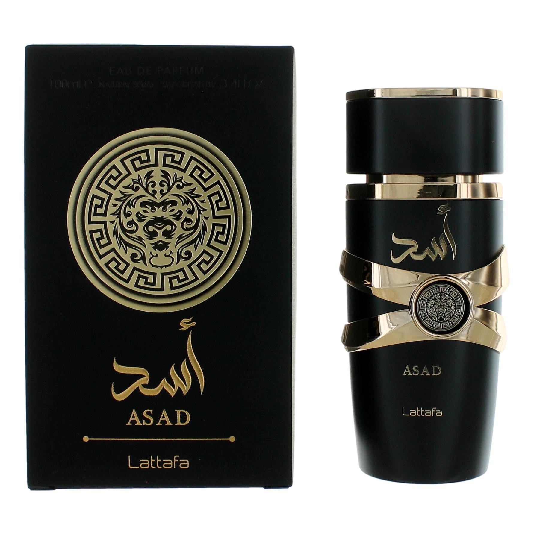 Asad de Lattafa, EDP en spray de 100 ml para hombre