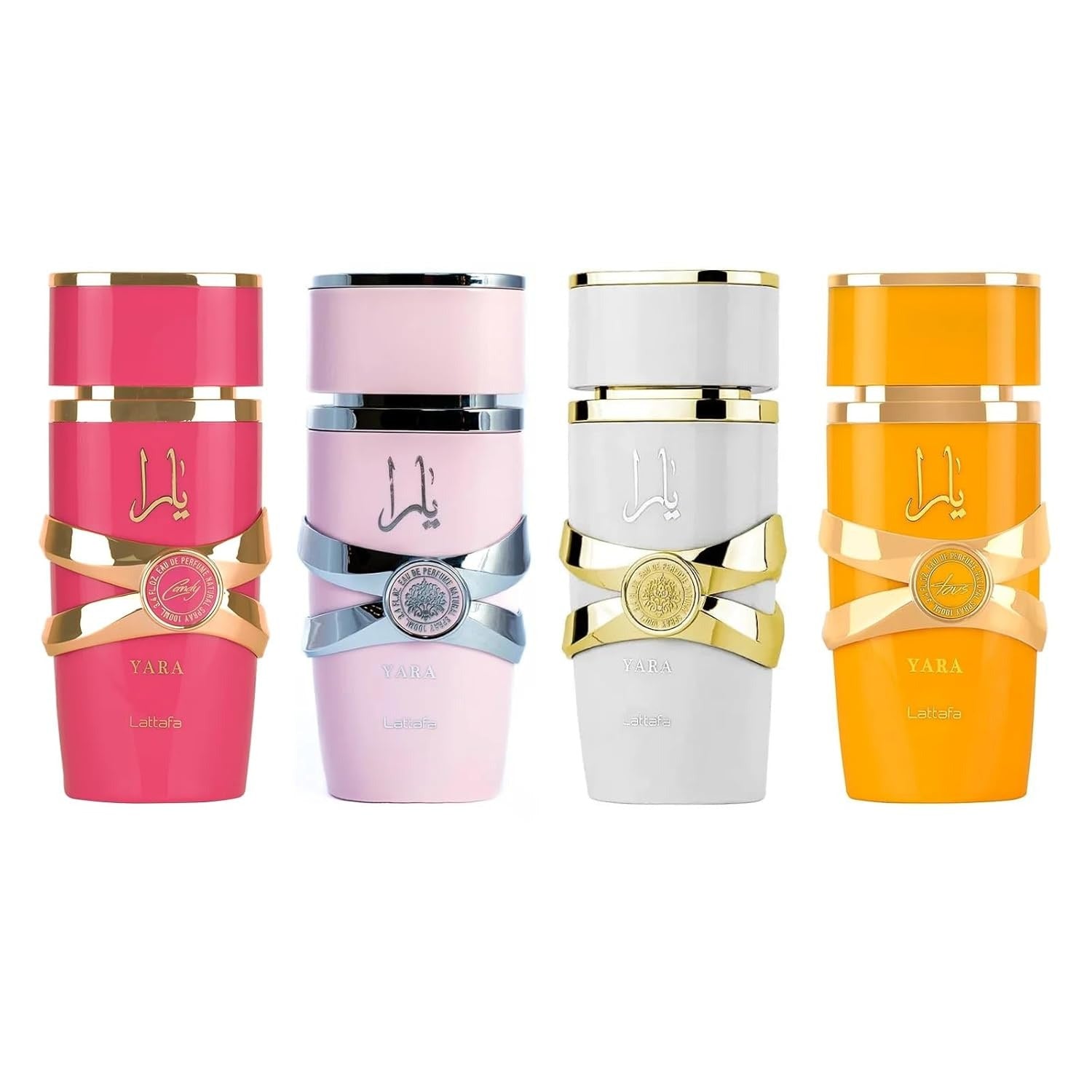 Colección Yara de Lattafa, set de regalo de 4 piezas para mujer