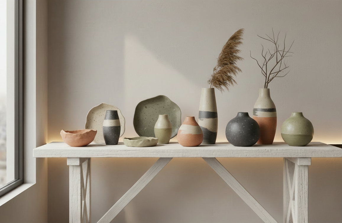 Modern home decor banner